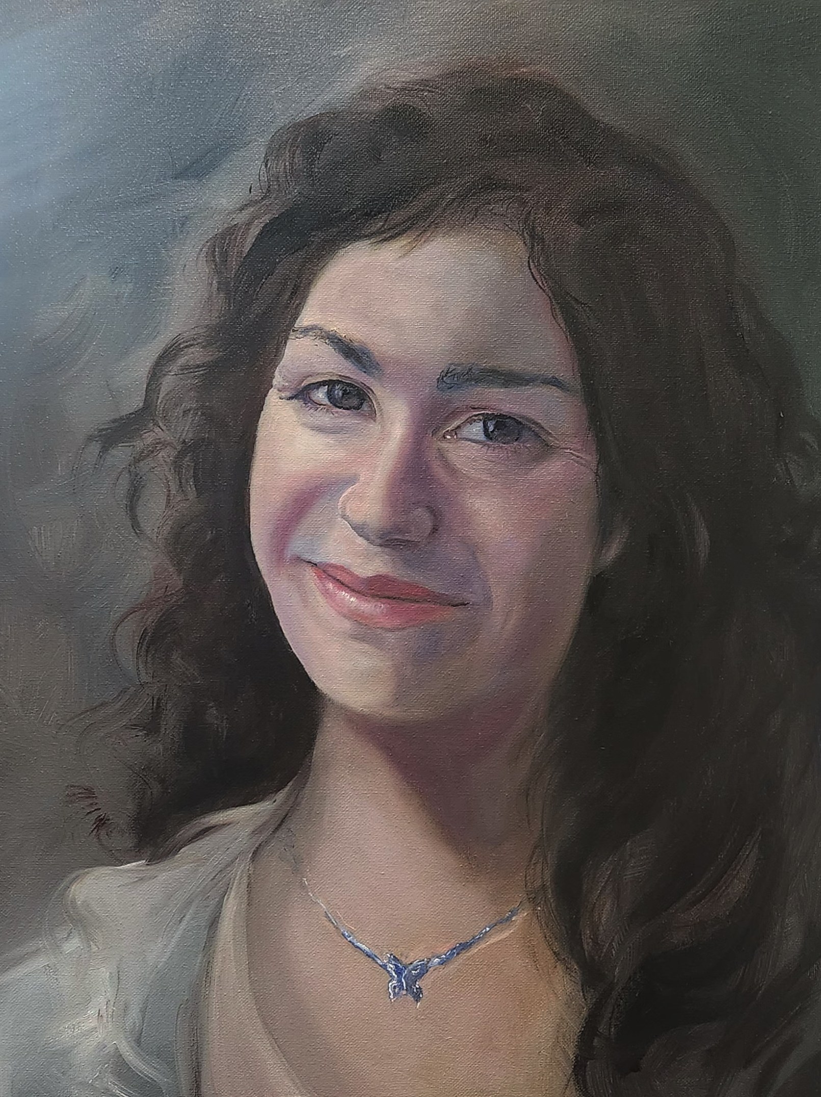 Rachel — commissioned portrait by Carl Sills